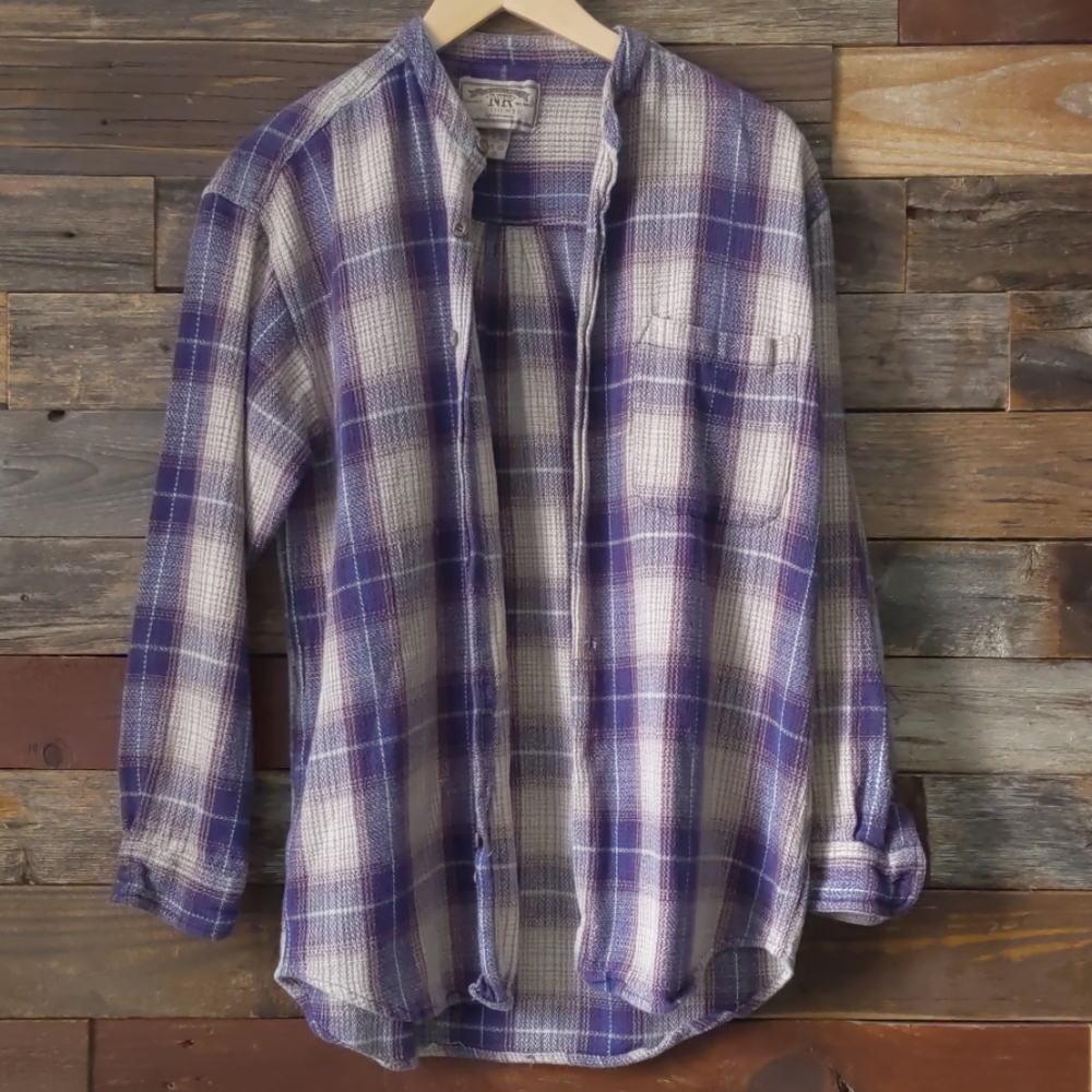 New River Co sportswear button up cotton shirt